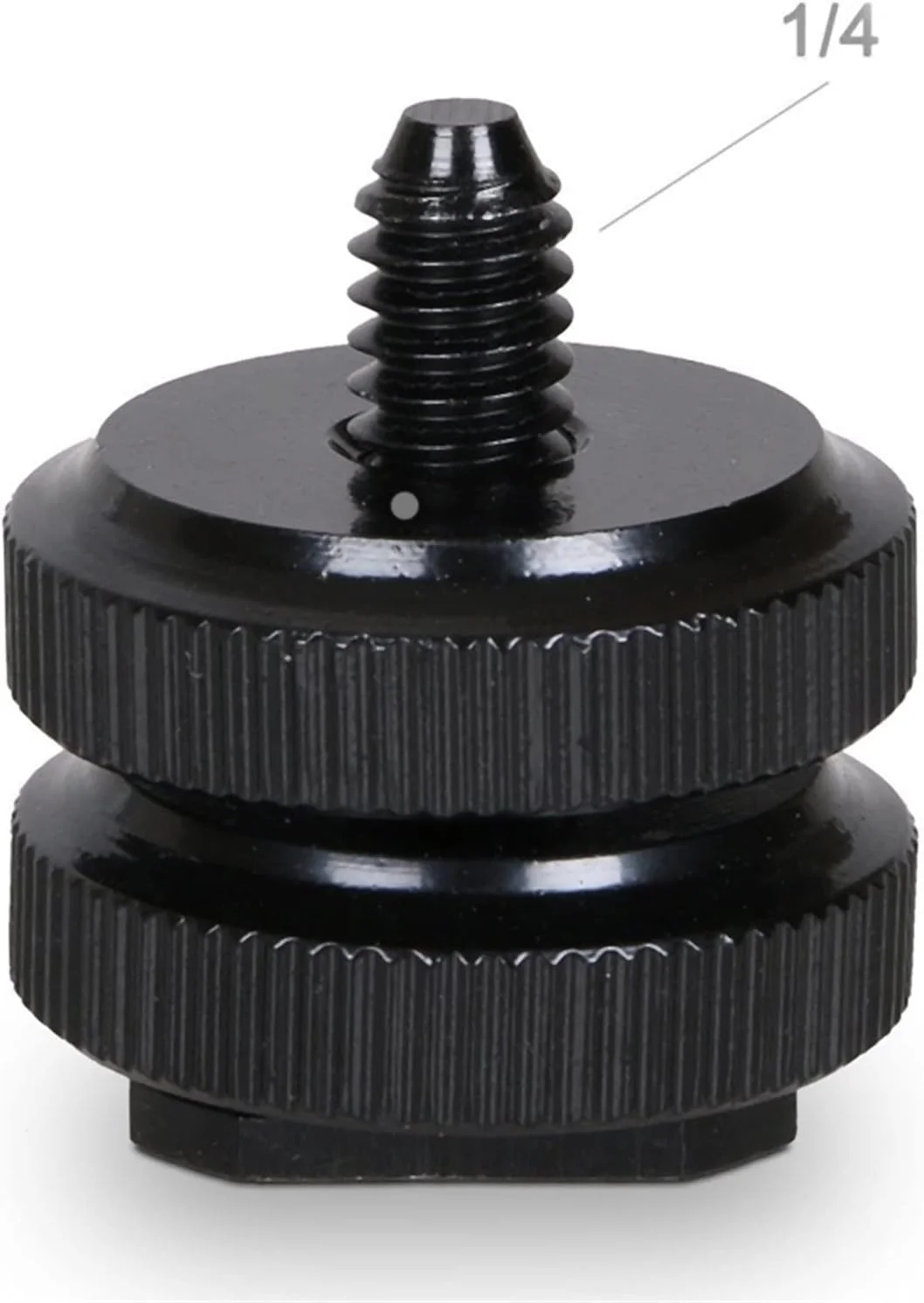 پیچ سه پایه دوربین ZURBAA با لایه دوبل برای اتصال فلاش به کفشک