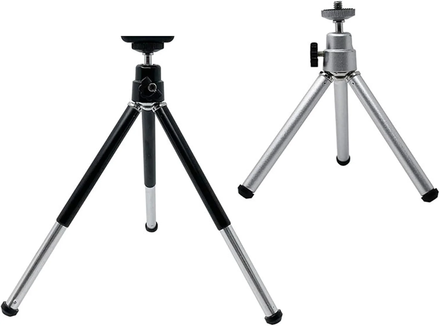 سه پایه مینی انعطاف پذیر، پایه نگهدارنده گوشی و دوربین، سه پایه فلزی برای تلفن همراه