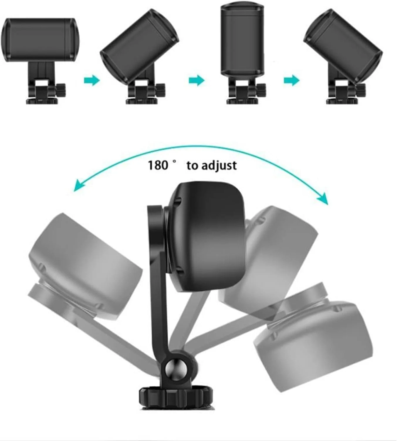 سه پایه تاشو تلفن همراه، پایه نگهدارنده تلفن قابل حمل با قابلیت تنظیم چند زاویه برای پخش زنده