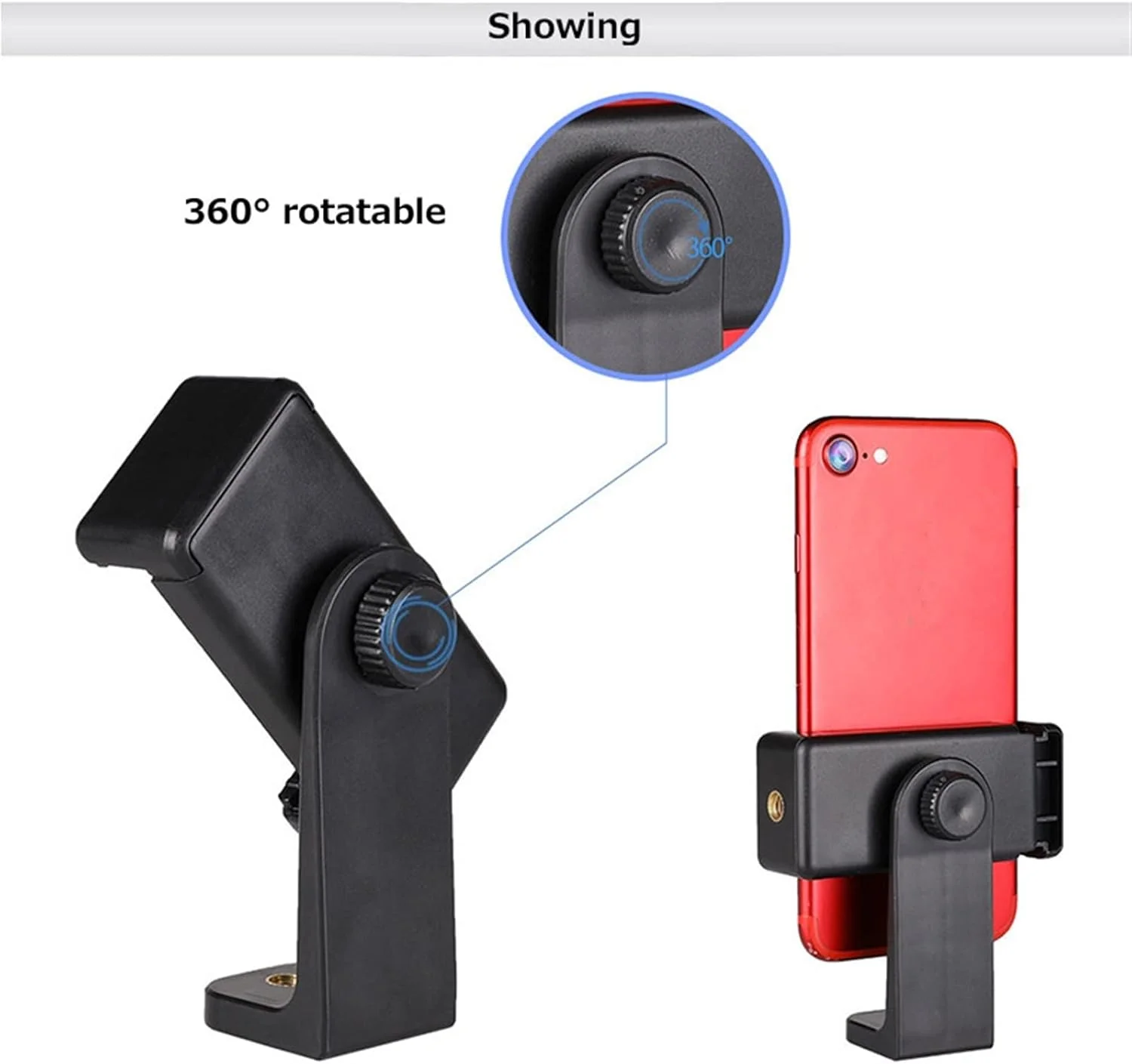 گیره نگهدارنده گوشی موبایل سه پایه یونیورسال