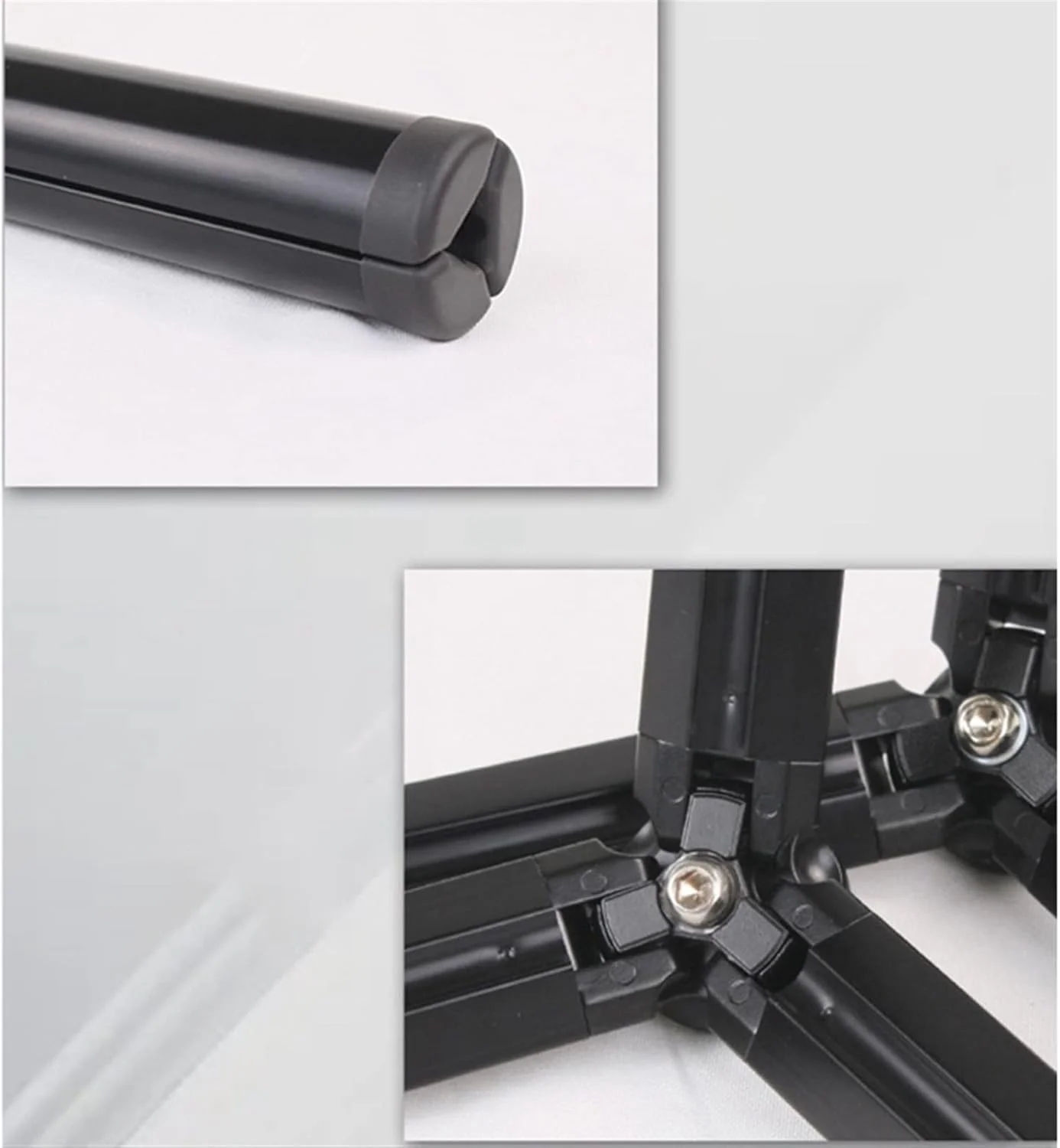 سه پایه کوچک تاشو ZURBAA، سه پایه مسافرتی قابل حمل، پایه پیچ استاندارد برای نور پرکننده