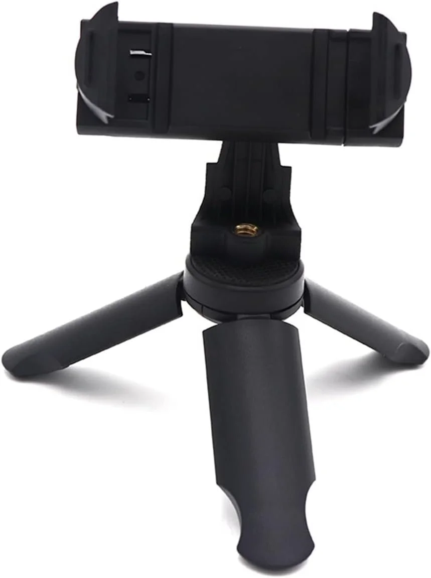 پایه نگهدارنده گوشی موبایل ZURBAA، سه پایه کوچک، تک پایه، به همراه گیره نگهدارنده