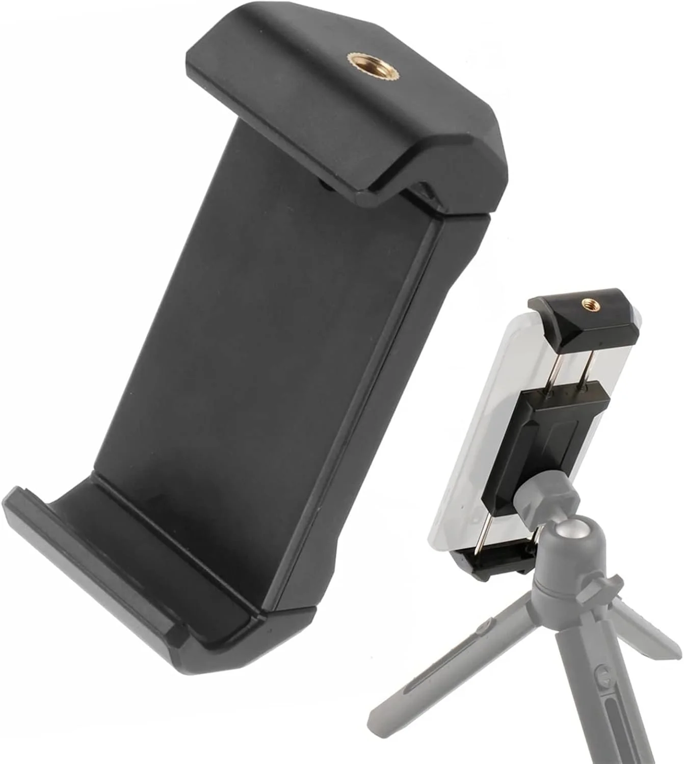 پایه نگهدارنده تبلت و گوشی موبایل یونیورسال ZURBAA به همراه گیره و پیچ، دارای کفشک سرد و قابلیت تنظیم