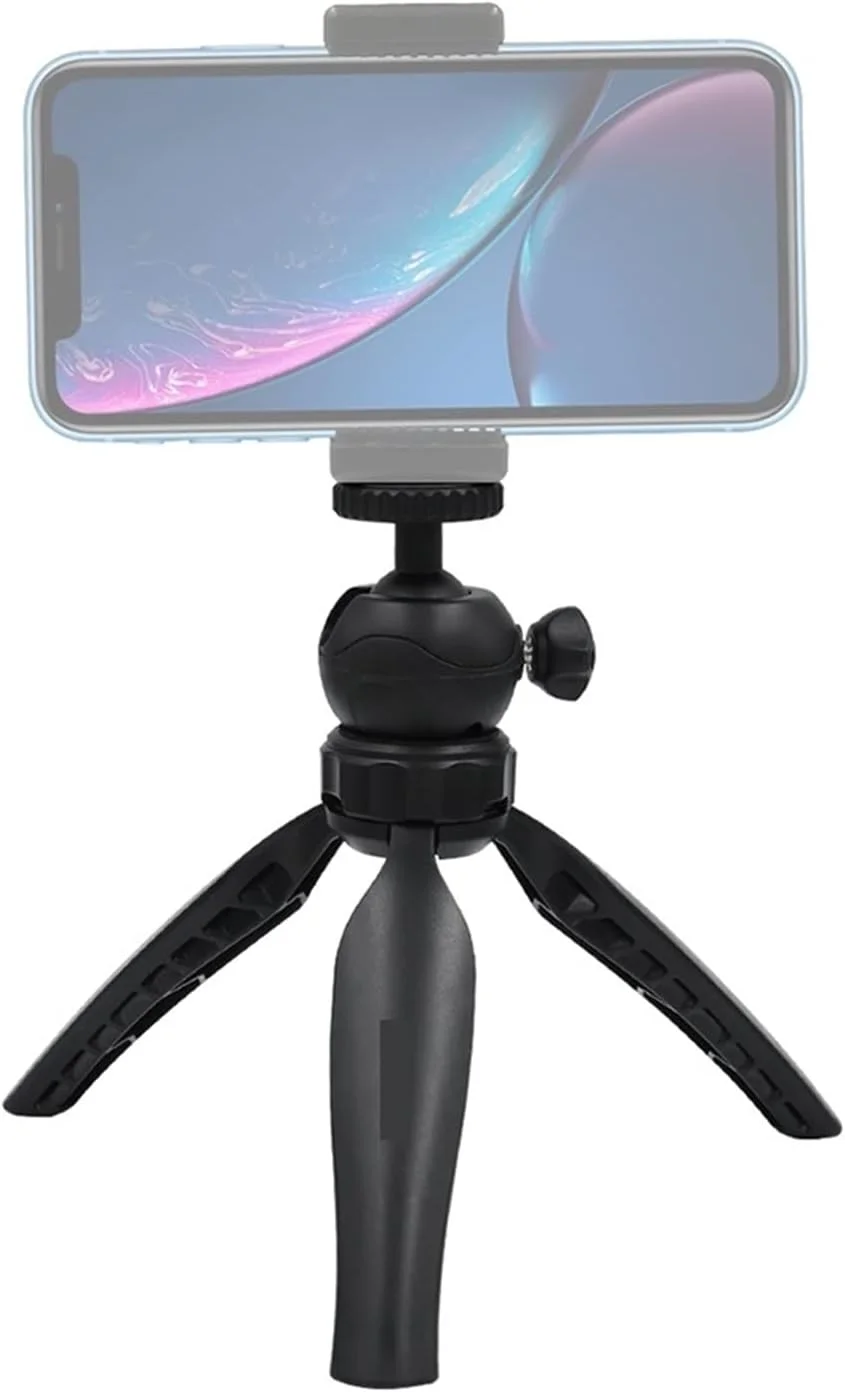 سه پایه دوربین گوشی هوشمند قابل حمل قابل تنظیم پایه نگهدارنده گیره سه پایه توسعه یافته برای دوربین