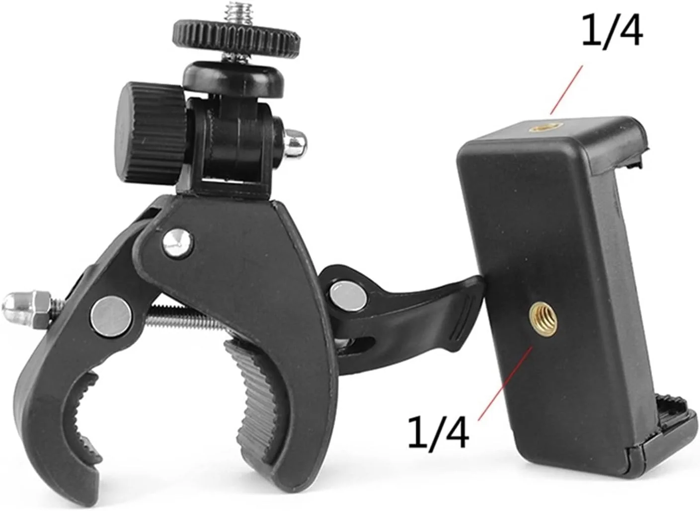 نگهدارنده گوشی موبایل سه پایه، گیره انعطاف پذیر رومیزی تخت خواب برای نگهدارنده گوشی هوشمند