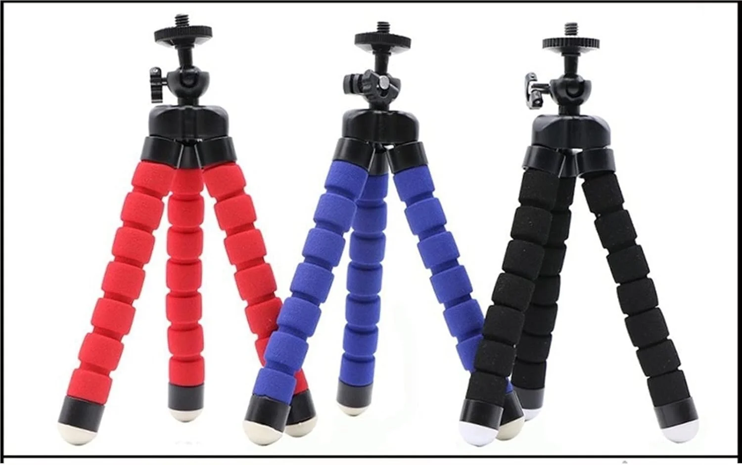 سه پایه کوچک انعطاف پذیر برای تلفن همراه، سه پایه تلفن هوشمند، پایه دوربین