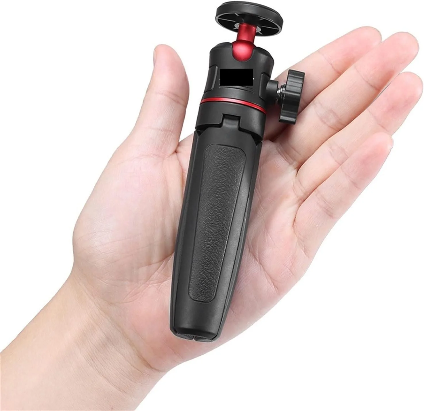 سه پایه کوچک ZURBAA، سه پایه رومیزی قابل افزایش، مونوپاد سلفی دستی با سر توپی انعطاف پذیر برای سلفی و مسافرت