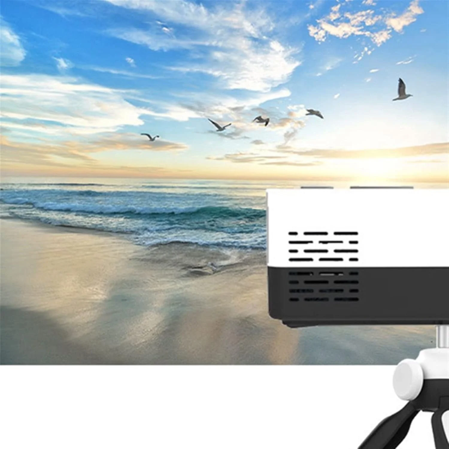 سه پایه کوچک جمع شونده قابل حمل ZURBAA مناسب برای اتصال به پروژکتور