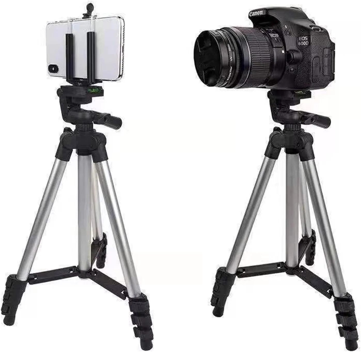 پایه نگهدارنده تلفن همراه سه پایه قابل حمل عکاسی جهانی برای تلفن سه پایه مسافرتی آلومینیومی