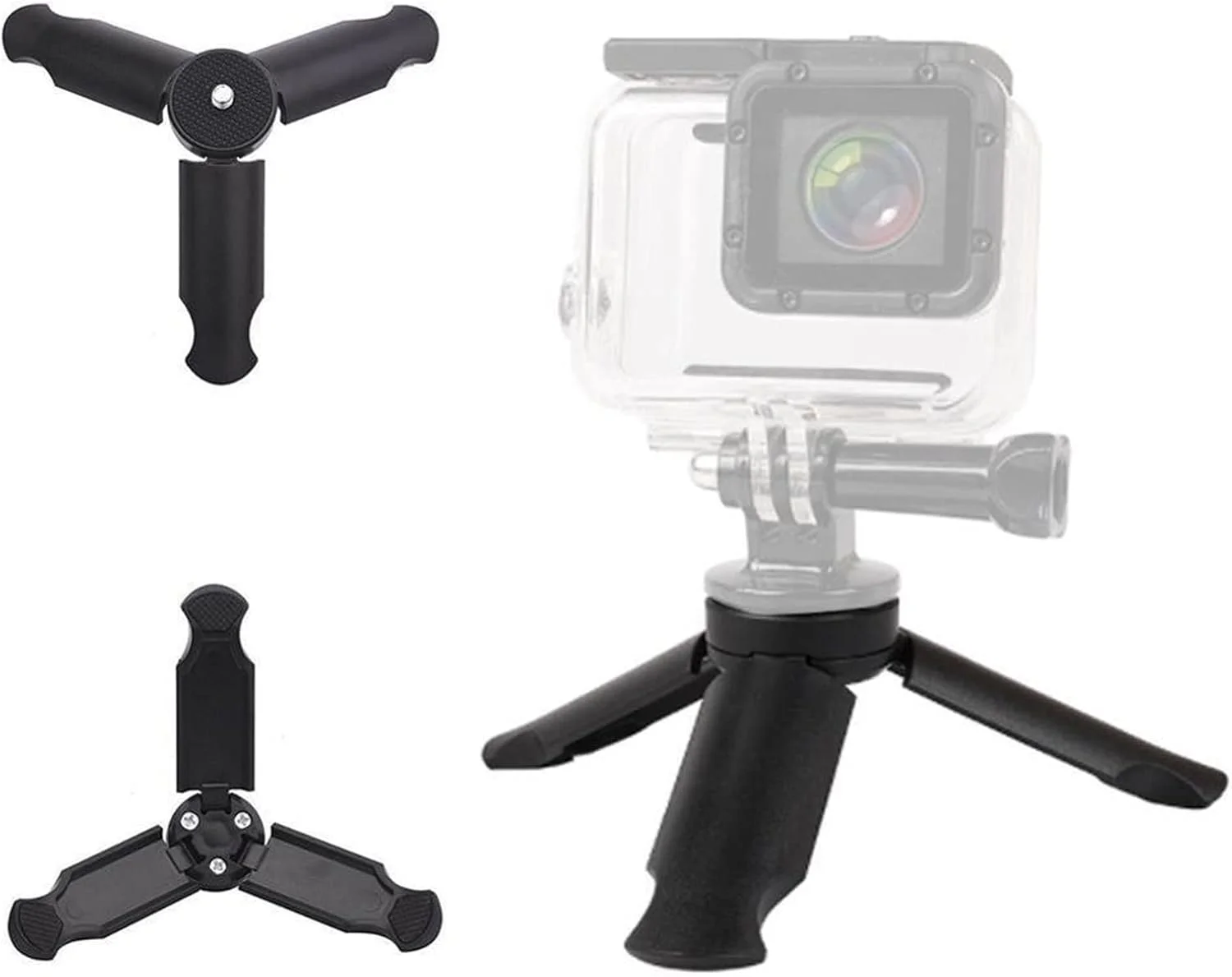 سه پایه مینی قابل حمل برای گیمبال دستی، پایه نگهدارنده تثبیت کننده تلفن