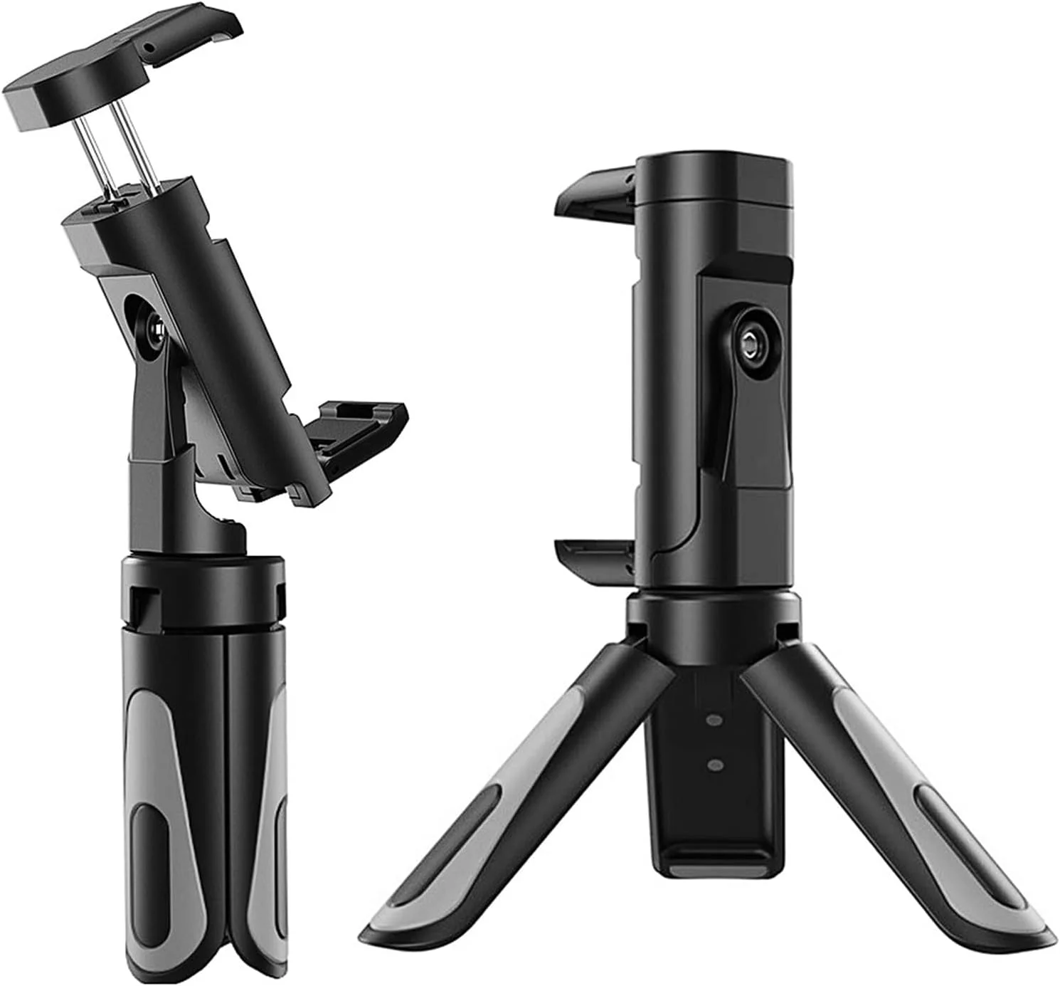 سه پایه رومیزی کوچک ZURBAA به همراه گیره نگهدارنده گوشی هوشمند برای فیلمبرداری، سه پایه تاشو جیبی سه پایه رومیزی کوچک ZURBAA به همراه گیره نگهدارنده گوشی هوشمند برای فیلمبرداری، سه پایه تاشو جیبی