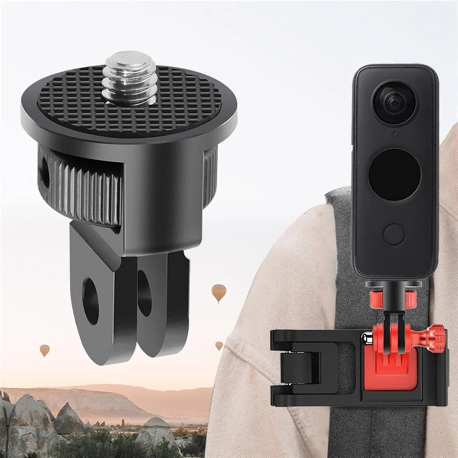 آداپتور اتصال سه پایه کوچک آلیاژ آلومینیوم ارتقا یافته