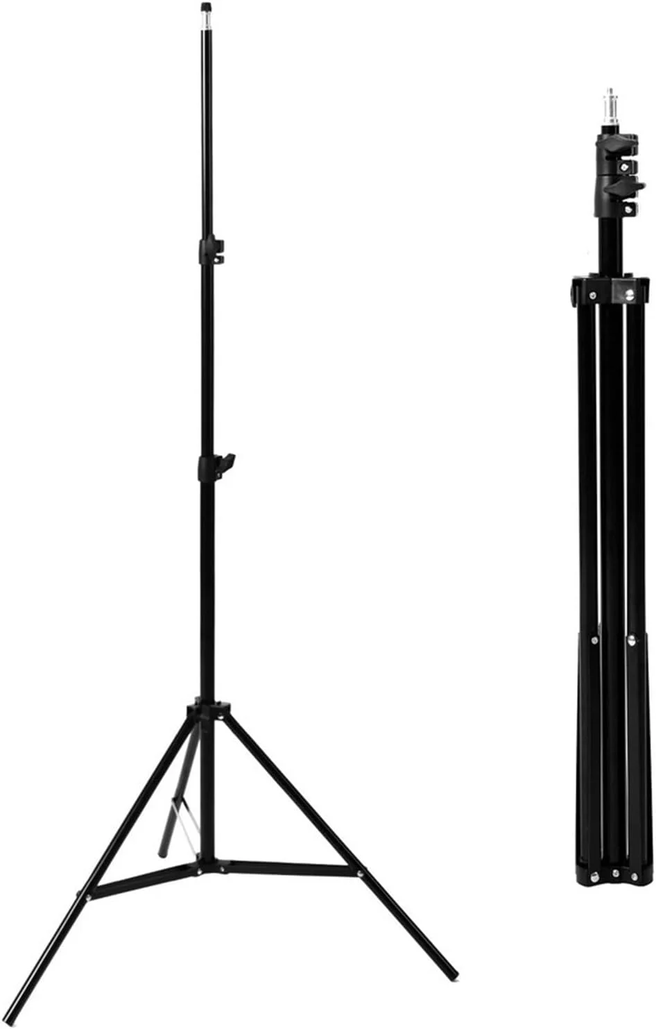 پایه نور سه پایه ZURBAA با سر پیچی برای نورپردازی فلاش ویدئویی چتر بازتابنده