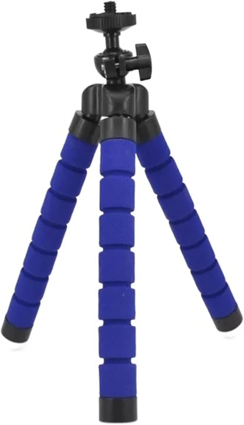 پایه نگهدارنده گوشی موبایل ZURBAA، سه پایه قابل حمل و تنظیم با گیره و کنترل از راه دور برای تلفن همراه