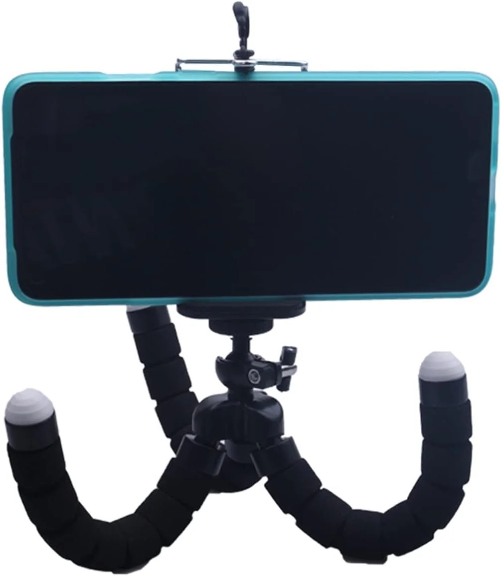 سه پایه گوشی ZURBAA، سه پایه کوچک انعطاف پذیر، نگهدارنده سه پایه کوچک قابل حمل برای گوشی های هوشمند