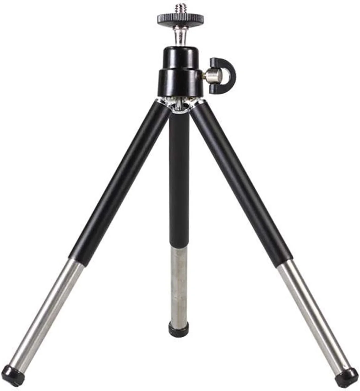 پایه نگهدارنده گوشی موبایل ZURBAA، سه پایه کوچک آلومینیومی، پایه نور رومیزی، سه پایه مفصلی قابل افزایش طول، هولدر سلفی برای دوربین دیجیتال