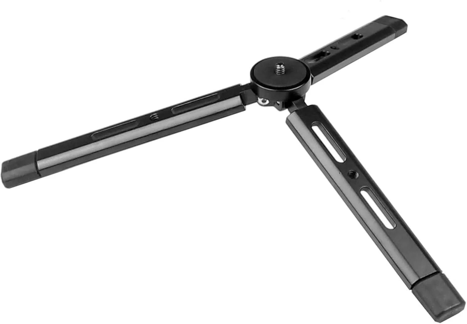 سه پایه دوربین آلیاژ آلومینیوم با پیچ اینچی، سه پایه کوچک قابل حمل، نگهدارنده رومیزی برای دوربین ها و تثبیت کننده های وب کم