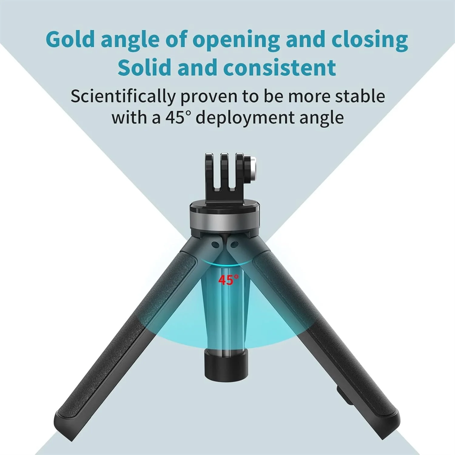 سه پایه مینی دوربین اکشن، مونوپاد سلفی استند رومیزی عکاسی قابل افزایش طول برای