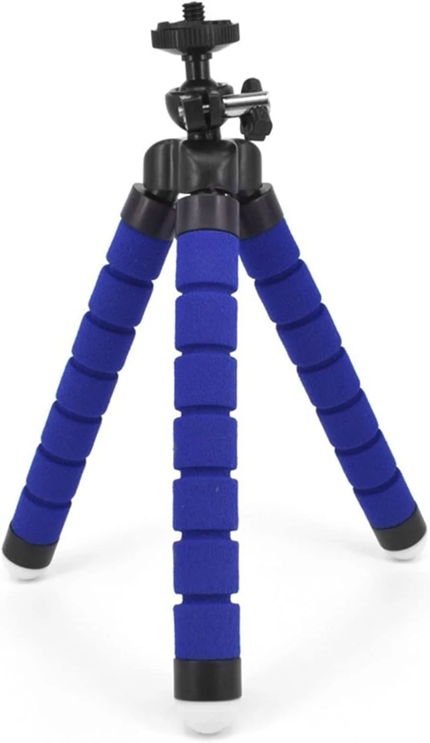 سه پایه اسفنجی ZURBAA برای گوشی، هولدر انعطاف پذیر 360 درجه، گیره دوربین اکشن، سه پایه تلفن هوشمند