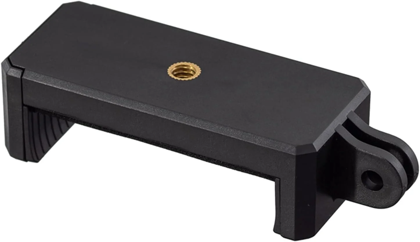 پایه رومیزی سه پایه با مانت کفشک سرد، گیره نگهدارنده موبایل و آداپتور سوراخ پیچ