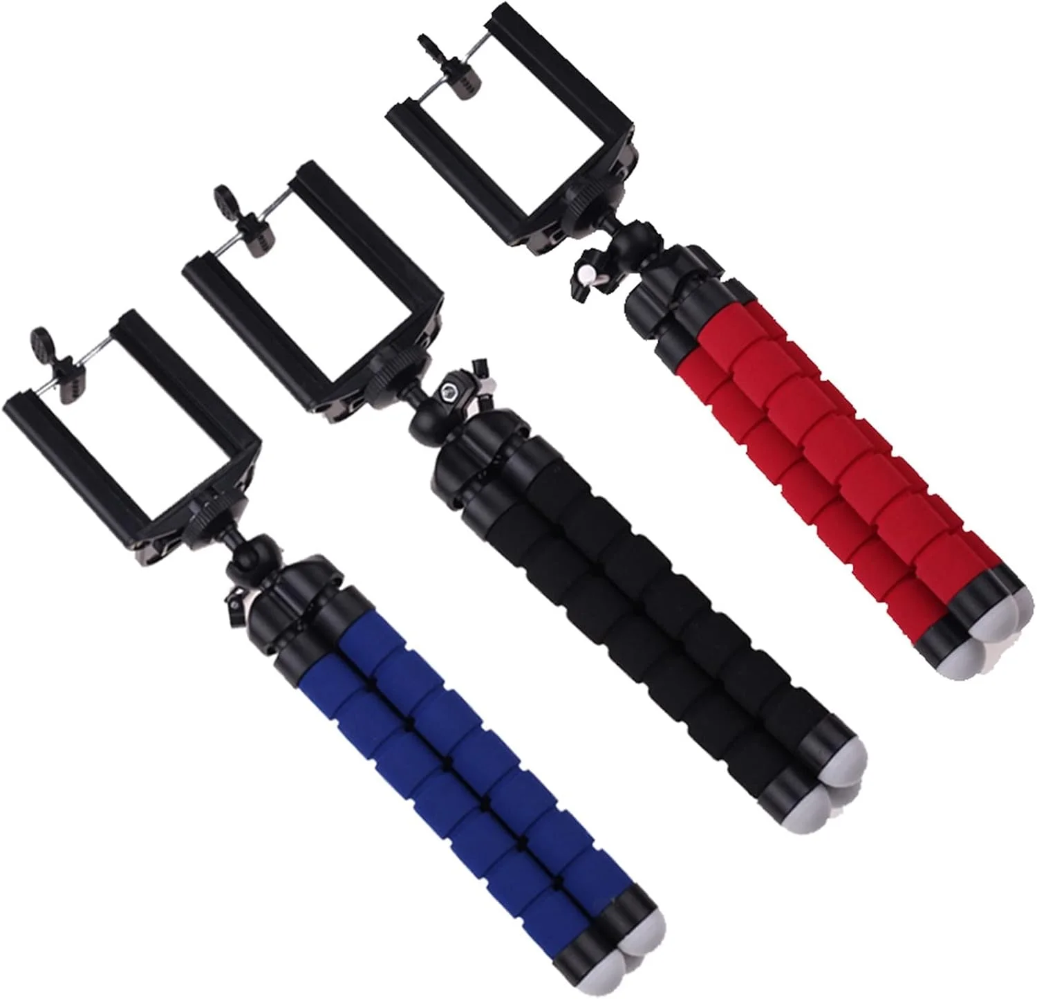 پایه نگهدارنده گوشی موبایل ZURBAA، گیره نگهدارنده گوشی، پایه مونوپاد سه پایه برای آداپتور پایه دوربین گوشی هوشمند