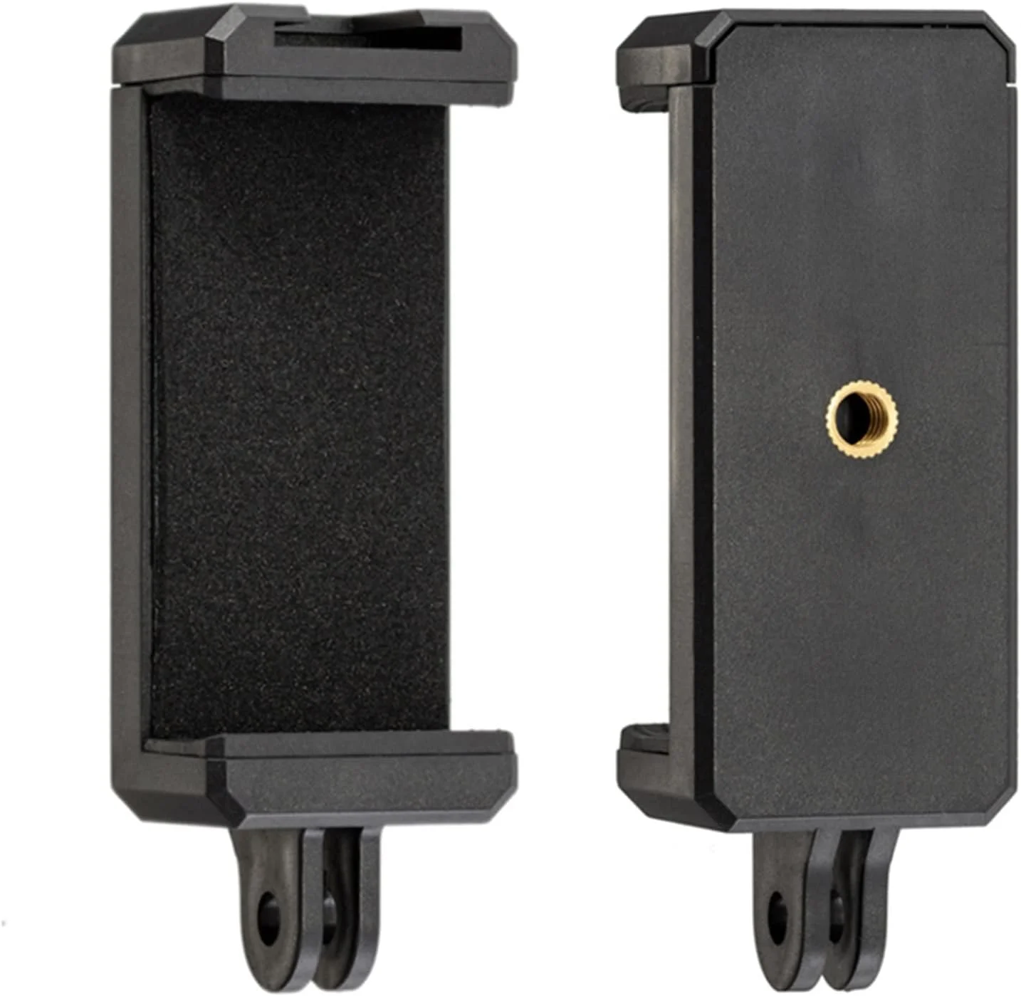 پایه رومیزی سه پایه با مانت کفشک سرد، گیره نگهدارنده موبایل و آداپتور سوراخ پیچ