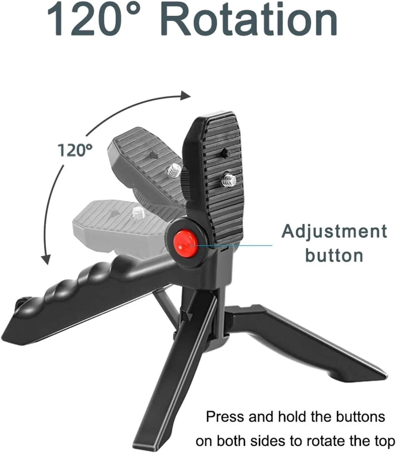 سه پایه موبایل با ریموت و نگهدارنده تلفن همراه