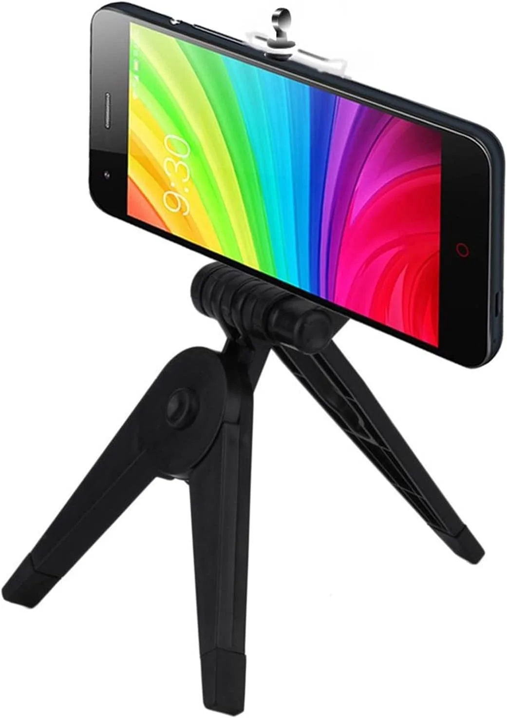 سه پایه تاشو پلاستیکی قابل حمل ZURBAA با دسته برای دوربین های SLR ورزشی/دیجیتال مناسب برای همه دوربین های ورزشی و دوربین های دیجیتال