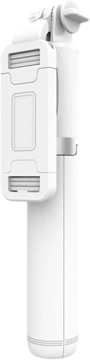 مونوپاد سه پایه سلفی استیک سازگار با بلوتوث (رنگ: سفید)