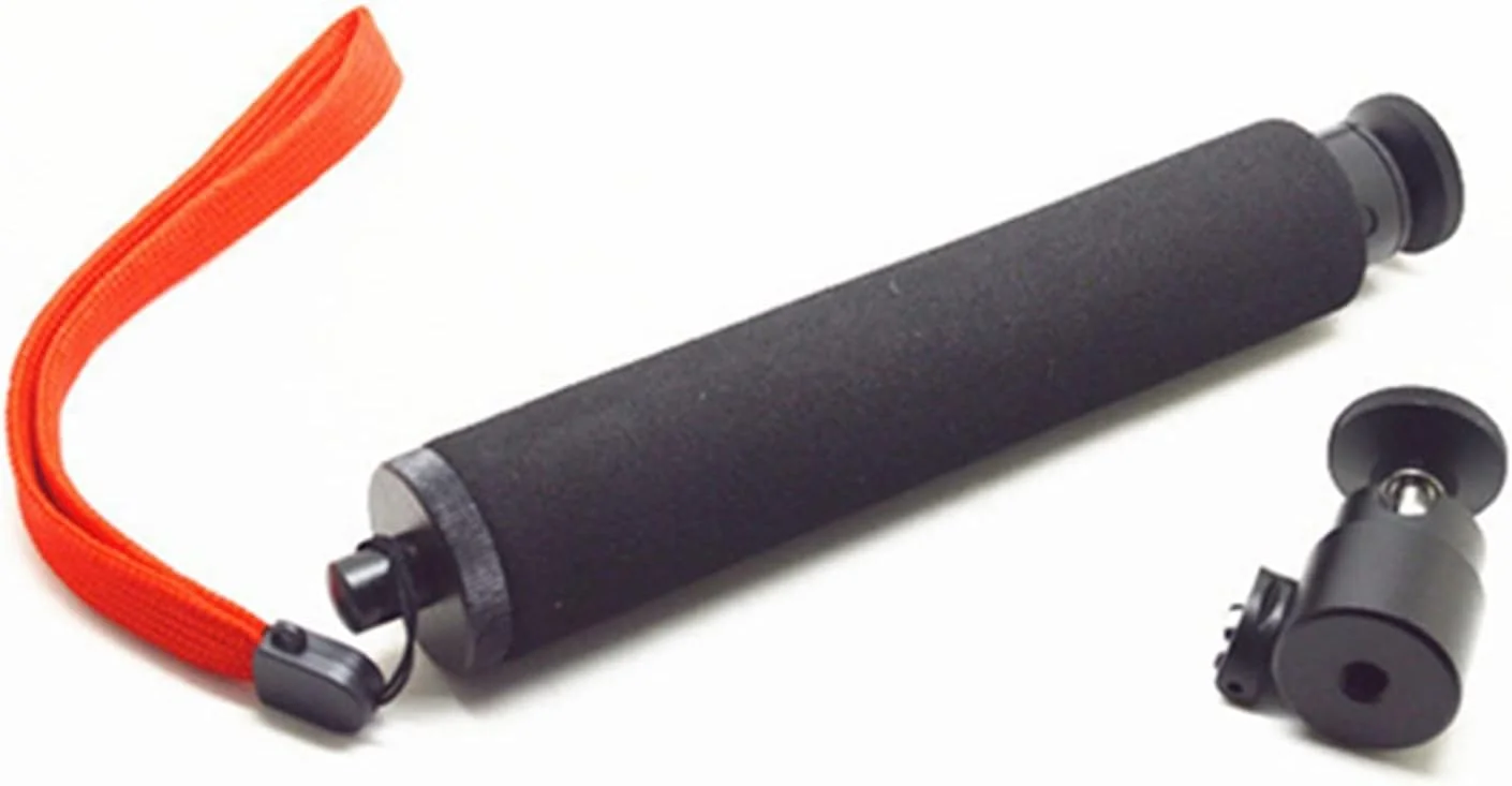 تک پایه سلفی تلسکوپی دستی به همراه آداپتور