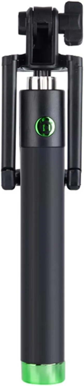 مینی سه پایه ZURBAA تاشو و قابل افزایش طول، مونوپاد سلفی استیک دستی قابل افزایش طول برای تلفن های هوشمند، نگهدارنده عکس سلفی دستی (رنگ: آبی تیره)