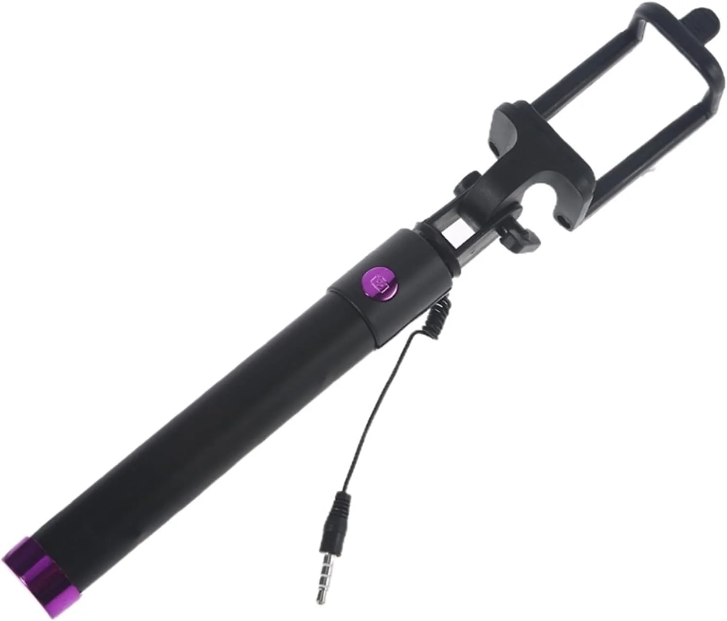 تک پایه سلفی ZURBAA، سه پایه دستی، 3.5 میلی متری، قابل حمل و افزایش طول (رنگ: Hortel)