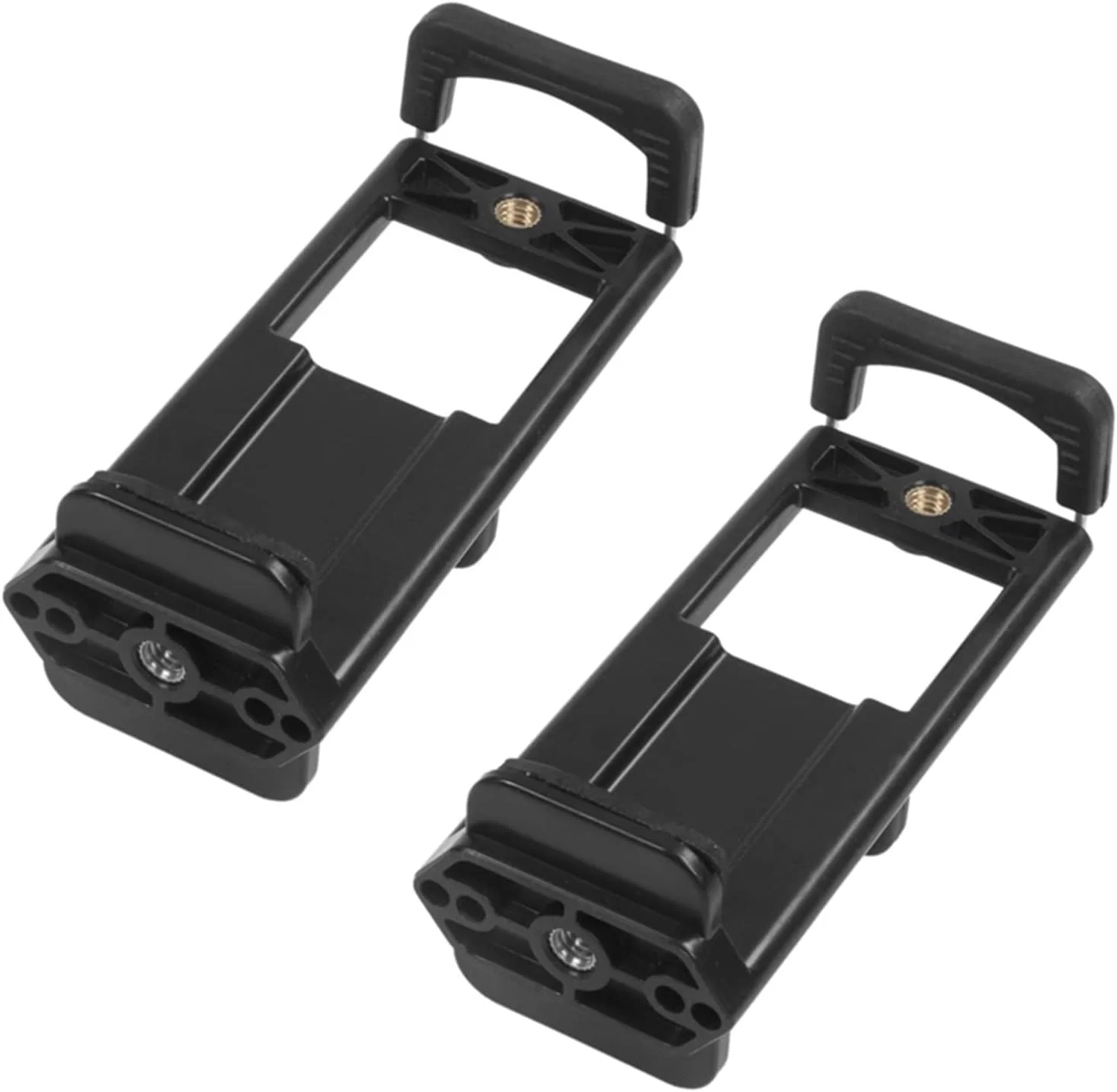 نگهدارنده سه پایه یونیورسال 2 عددی گیره مانت برای تلفن همراه، تبلت و دوربین