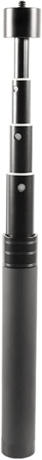 سه پایه آلیاژ آلومینیوم، میله سلفی نامرئی و سبک وزن برای دوربین های سری One R، میله عکاسی قابل تنظیم با پیچ 1/4 اینچی