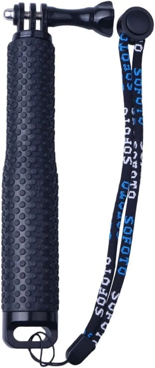 تک پایه تایمر دار مسافرتی ضد آب، میله تک پایه، میله سلفی استیک دستی برای دوربین (رنگ: Hortel)