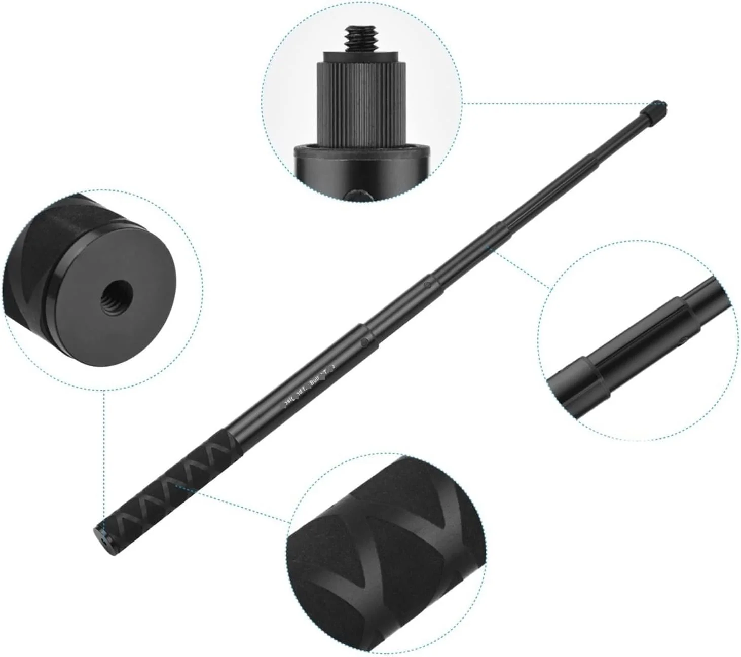 پایه نگهدارنده موتور سیکلت ZURBAA، دسته تایمر سرخود نامرئی، پیچ صندلی، گیره نصب دسته انعطاف پذیر