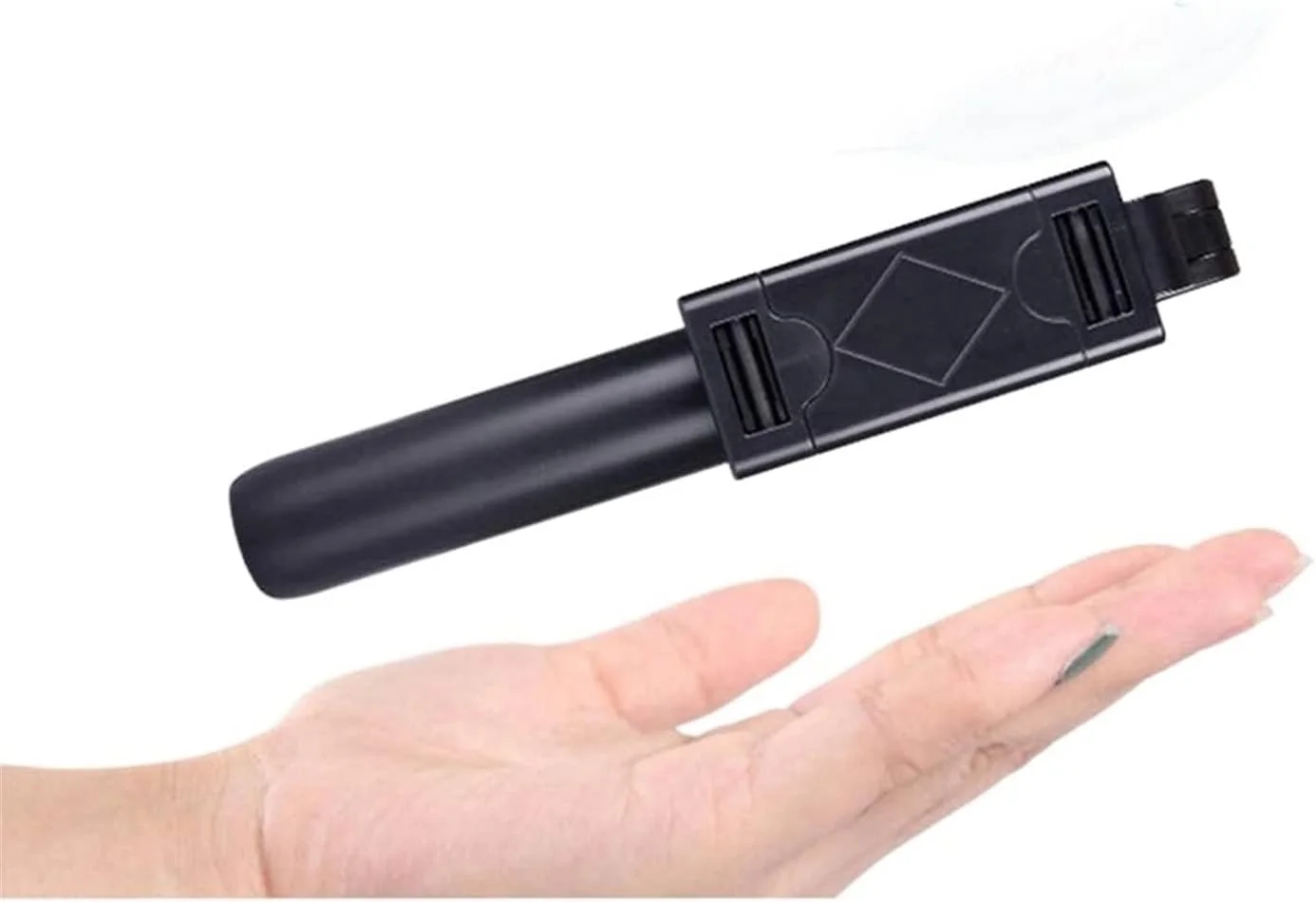 پایه نگهدارنده سه پایه ZURBAA قابل افزایش طول با ریموت بلوتوثی تک پایه (اندازه: بلوتوث استیک، رنگ: سفید)