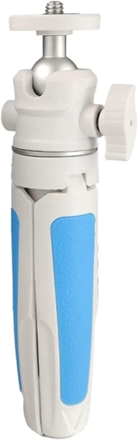 سه پایه کوچک قابل حمل ZURBAA، نگهدارنده انعطاف پذیر 3 قسمتی برای دوربین، پایه سه پایه رومیزی، حداکثر تحمل بار (رنگ: آبی تیره)