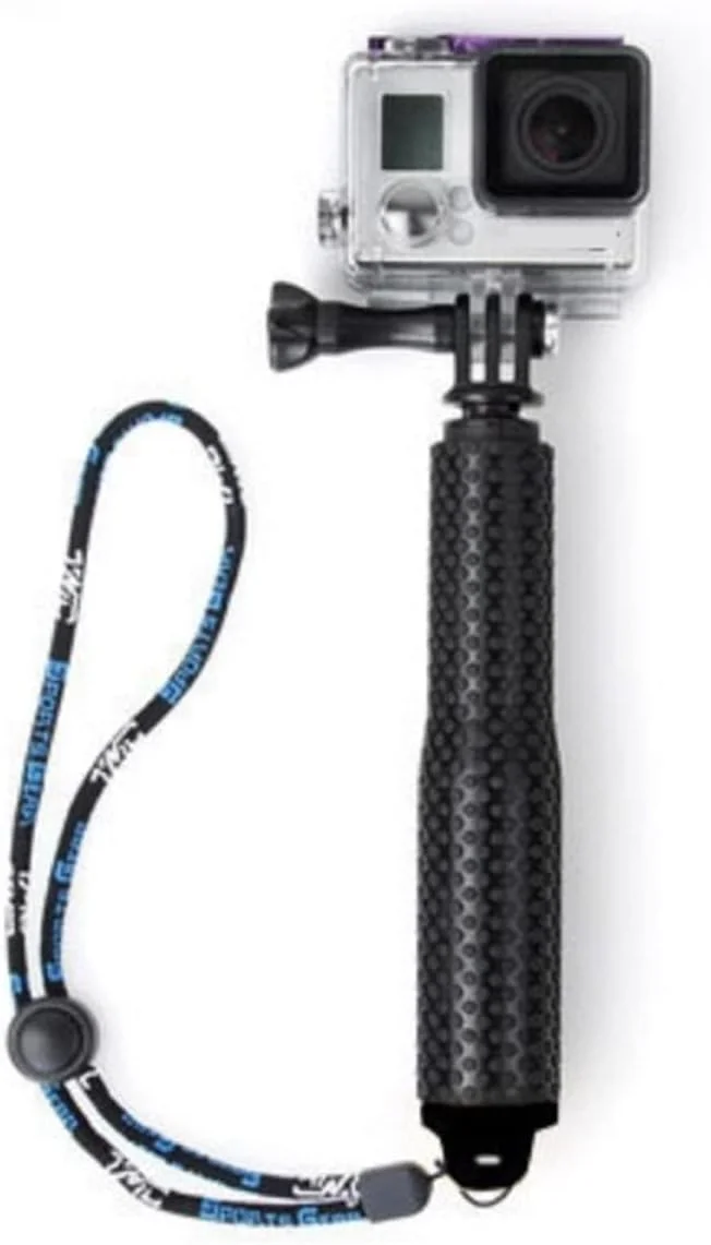 پایه سه پایه عصا تلسکوپی مناسب برای میله های سلفی دستی حرفه ای (رنگ: Hortel)