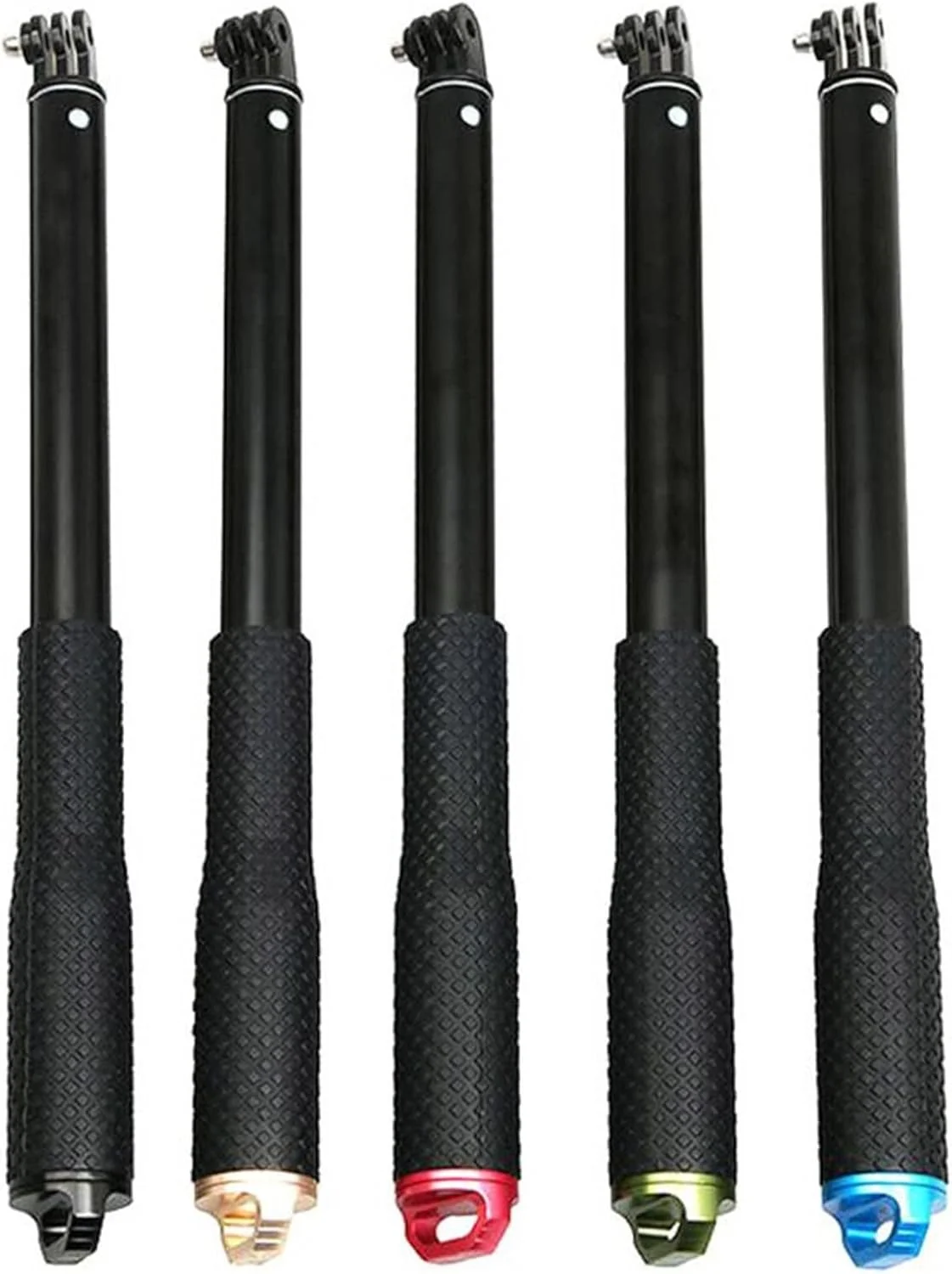 تک پایه دستی سه پایه قابل افزایش طول + آداپتور + بند برای لوازم جانبی دوربین اکشن (رنگ: Hortel) تک پایه دستی سه پایه قابل افزایش طول + آداپتور + بند برای لوازم جانبی دوربین اکشن (رنگ: Hortel)