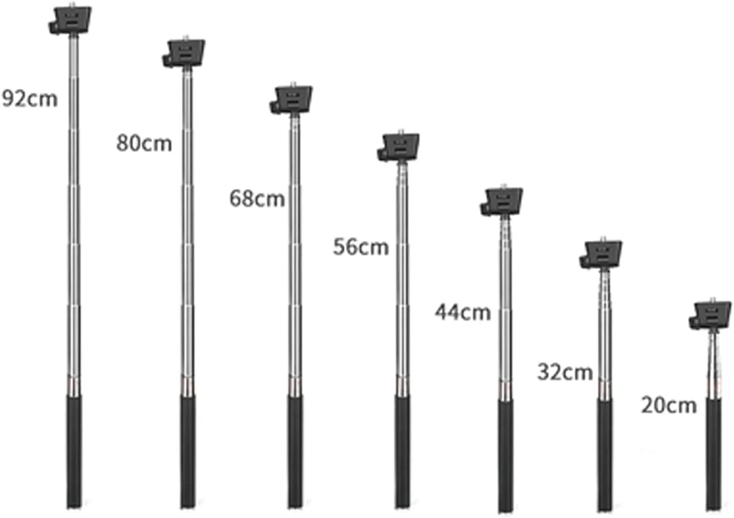 مونوپاد سه پایه عصایی تلسکوپی مناسب برای دوربین های ورزشی مونوپاد سه پایه عصایی تلسکوپی مناسب برای دوربین های ورزشی
