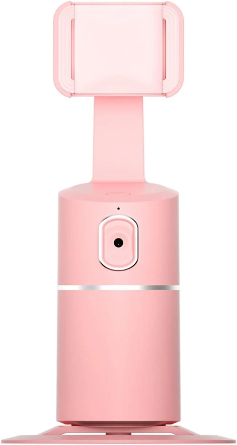 پایه نگهدارنده گوشی موبایل ZURBAA با قابلیت ردیابی خودکار چهره، گیمبال، دستیار پخش زنده ویدیو، مونوپاد، سه پایه تثبیت کننده چرخش 360 درجه برای تلفن های هوشمند (رنگ: صورتی) پایه نگهدارنده گوشی موبایل ZURBAA با قابلیت ردیابی خودکار چهره، گیمبال، دستیار پخش زنده ویدیو، مونوپاد، سه پایه تثبیت کننده چرخش 360 درجه برای تلفن های هوشمند (رنگ: صورتی)