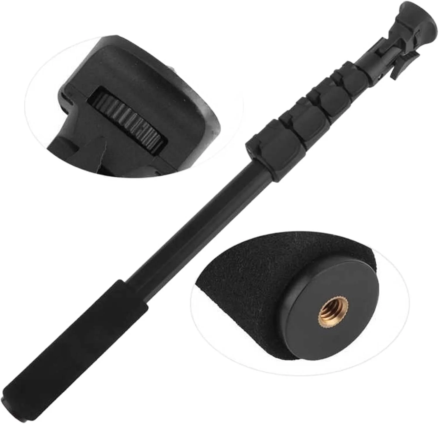 تک پایه سه پایه ZURBAA، میله سلفی موبایل، میله سلفی قابل افزایش 5 قسمتی آلیاژ آلومینیومی، نگهدارنده میله سلفی تلفن، سه پایه تلفن تک پایه سه پایه ZURBAA، میله سلفی موبایل، میله سلفی قابل افزایش 5 قسمتی آلیاژ آلومینیومی، نگهدارنده میله سلفی تلفن، سه پایه تلفن