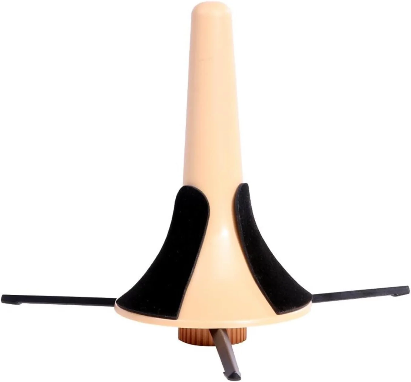 پایه نگهدارنده بلندگو سه پایه ترومپت پایه فلزی برنجی لوازم جانبی ساز (رنگ: طلایی) پایه نگهدارنده بلندگو سه پایه ترومپت پایه فلزی برنجی لوازم جانبی ساز (رنگ: طلایی)