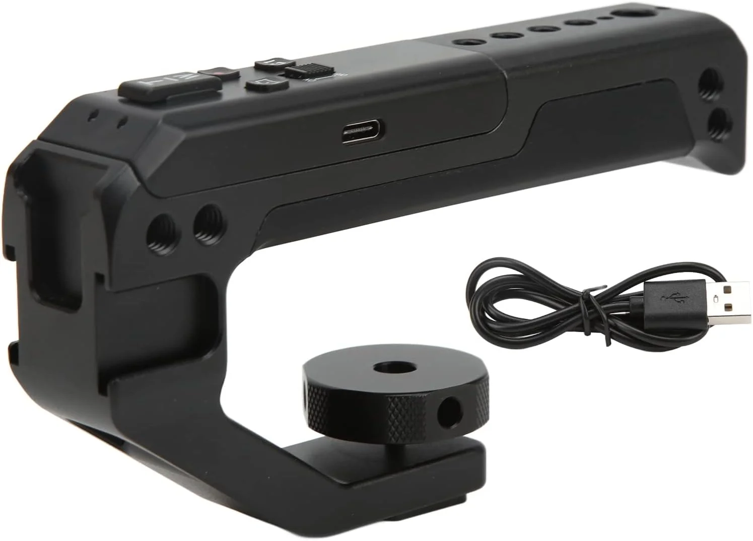 دسته بالایی تجهیزات جانبی ZAIED با پایه کفشک سرد و کنترل از راه دور بی سیم برای ابزار و لوازم فیلمبرداری دسته بالایی تجهیزات جانبی ZAIED با پایه کفشک سرد و کنترل از راه دور بی سیم برای ابزار و لوازم فیلمبرداری