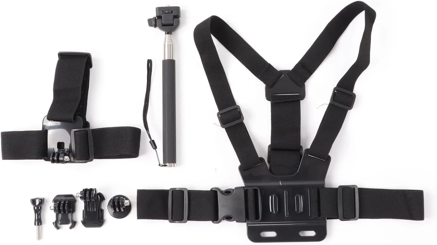 لوازم جانبی ZAIED، تک پایه ورزشی فضای باز، بند دستی، بند سینه قابل تنظیم برای ابزار جانبی، لوازم فیلمبرداری لوازم جانبی ZAIED، تک پایه ورزشی فضای باز، بند دستی، بند سینه قابل تنظیم برای ابزار جانبی، لوازم فیلمبرداری