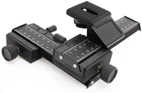 ریل لغزنده ماکرو 4 طرفه دوربین Ԁiɡitа| با صفحه سریع 1/4 اینچی برای سه پایه NIKONs D60 D50 D40 و Canons 1000D و اندروید ریل لغزنده ماکرو 4 طرفه دوربین Ԁiɡitа| با صفحه سریع 1/4 اینچی برای سه پایه NIKONs D60 D50 D40 و Canons 1000D و اندروید