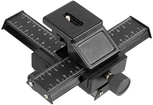 ریل لغزنده ماکرو 4 طرفه دوربین Ԁiɡitа| با صفحه سریع 1/4 اینچی برای سه پایه NIKONs D60 D50 D40 و Canons 1000D و اندروید ریل لغزنده ماکرو 4 طرفه دوربین Ԁiɡitа| با صفحه سریع 1/4 اینچی برای سه پایه NIKONs D60 D50 D40 و Canons 1000D و اندروید