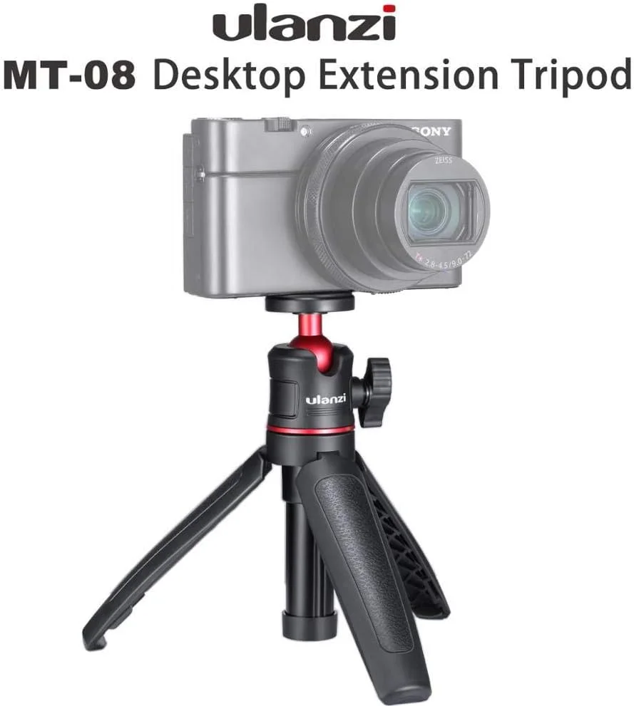 AECAM - سه پایه ولاگ تلسکوپی ULANZI MT-08 دوربین SLR DSLR، پایه نگهدارنده تلفن هوشمند، اندروید، A6400 A6600 RX100 ZV1، کانن G7X، نیکون (کیت سفید) AECAM - سه پایه ولاگ تلسکوپی ULANZI MT-08 دوربین SLR DSLR، پایه نگهدارنده تلفن هوشمند، اندروید، A6400 A6600 RX100 ZV1، کانن G7X، نیکون (کیت سفید)