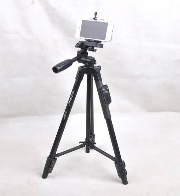 AECAM - سه پایه حرفه ای تک پایه سلفی گیر با گیره نگهدارنده گوشی و ریموت کنترل بلوتوثی مناسب برای گوشی، دوربین و DV (سه پایه 5208) AECAM - سه پایه حرفه ای تک پایه سلفی گیر با گیره نگهدارنده گوشی و ریموت کنترل بلوتوثی مناسب برای گوشی، دوربین و DV (سه پایه 5208)